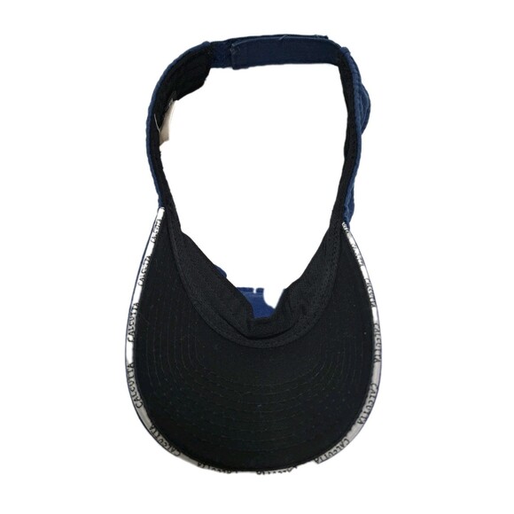 Calcutta Fishing Visor Skull Crossbones Adjustable Hat Cap Emerald Isle Carolina - Picture 5 of 6